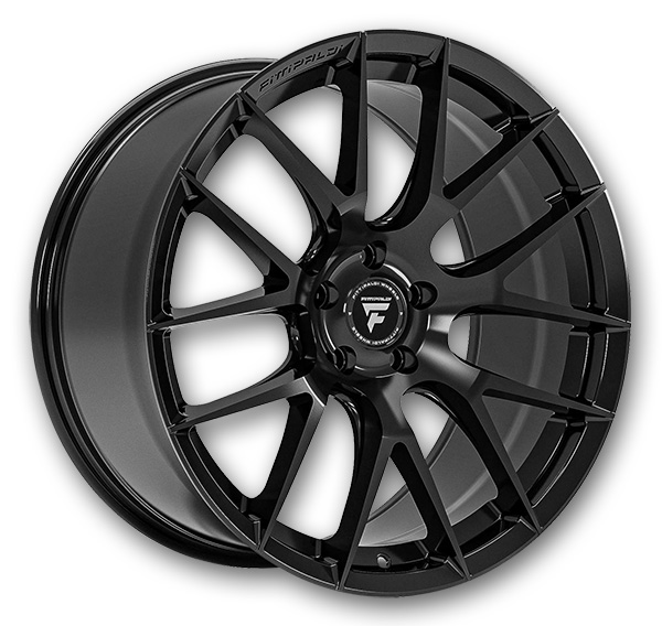 Fittipaldi Wheels 360 19x9.5 Gloss Black 5x112 +25mm 66.6mm