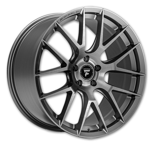 Fittipaldi Wheels 360 19x9.5 Brushed Silver 5x112 +45mm 73.1mm