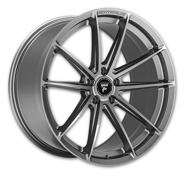 Fittipaldi Wheels 362 20x8.5 Brushed Silver 5x114.3 +38mm 73.1mm