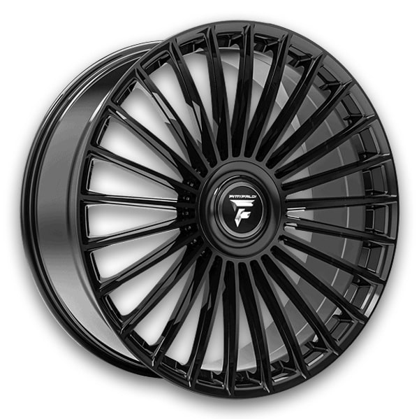 Fittipaldi Wheels FS370 24x10 Gloss Black 5x112 +35mm 74.1mm