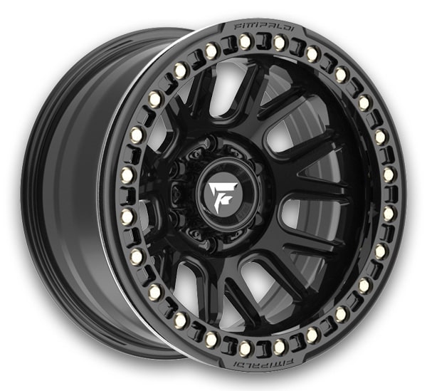 Fittipaldi Offroad Wheels FB151 17x9 Black 6x139.7 -38mm 106.2mm
