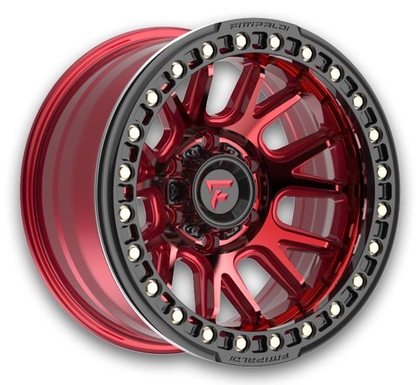 Fittipaldi Offroad Wheels FB151 17x9 Metallic Red with Red Tint 6x139.7 -38mm 106.2mm