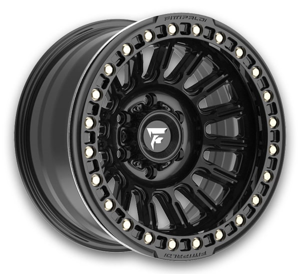 Fittipaldi Offroad Wheels FB152 17x9 Black 6x139.7 -38mm 106.2mm