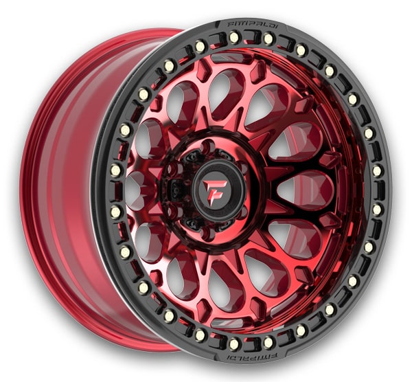 Fittipaldi Offroad Wheels FB153 20x10 Metallic Red with Red Tint 8x165.1 -38mm 125.2mm