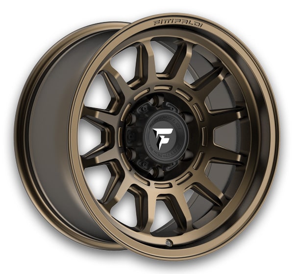 Fittipaldi Offroad Wheels FT102 17x8.5 Bronze 5x127 +00mm 71.5mm