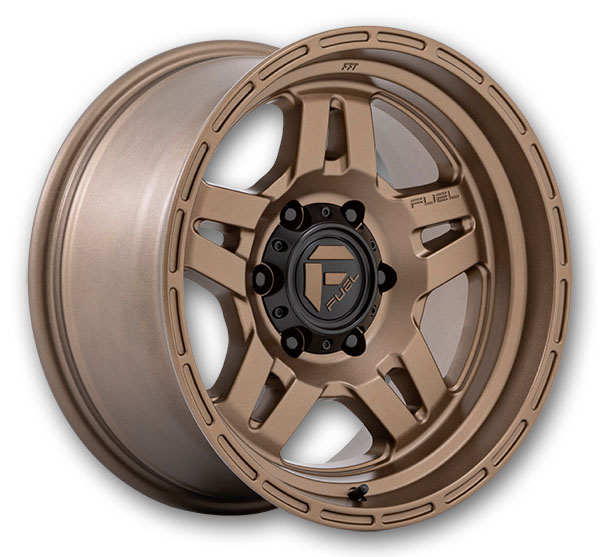 Fuel Wheels Oxide 17x9 Matte Bronze 6x139.7 -38mm 106.1mm