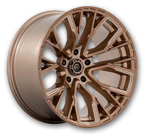 Fuel Wheels Rebar 17x9 Platinum Bronze Milled 6x139.7 -12mm 87.1mm