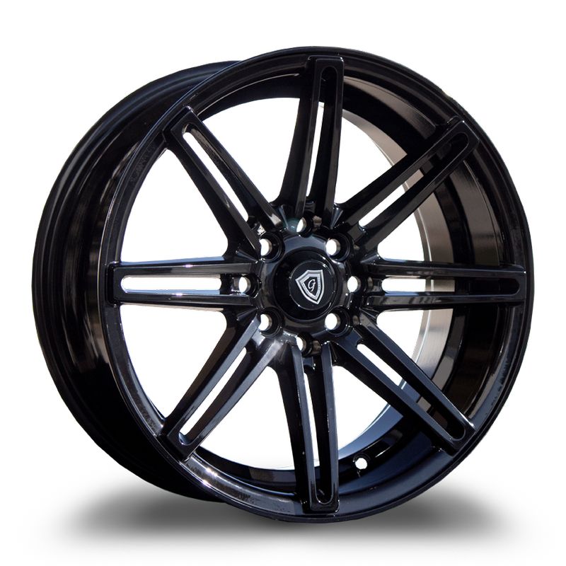 G Line Wheels G536 16x7 Gloss Black 5x110/5x114.3 +32mm 73.1mm