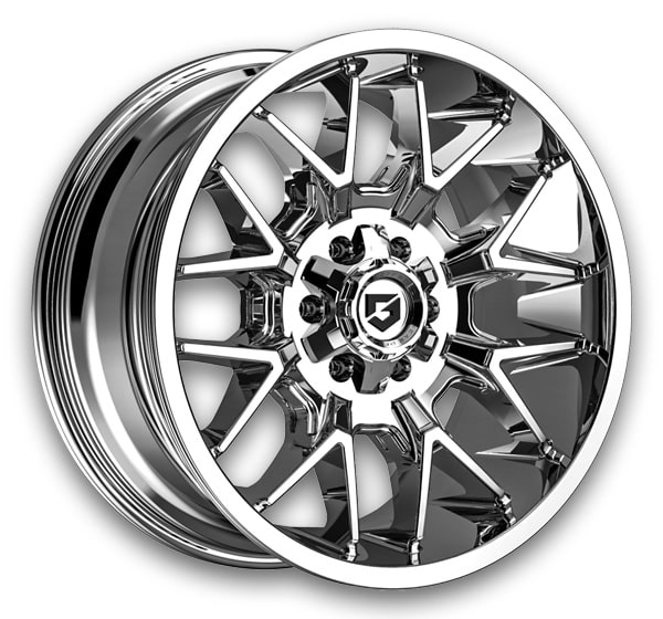 Gear Off Road Wheels 768 Primacy 20x9 Chrome 5x114.3/5x127 +00mm 78.1mm