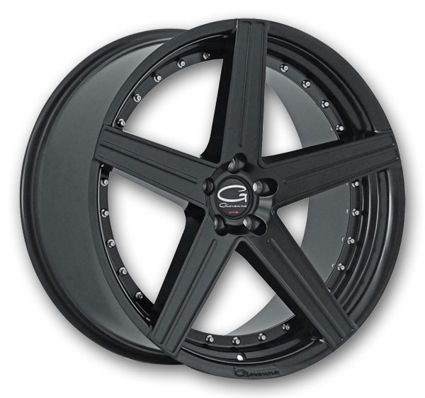 Giovanna Wheels Dublin 5 22x9 Gloss Black  +15mm 71.6mm