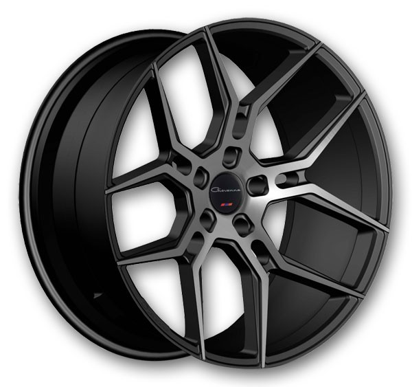 Giovanna Wheels Haleb 22x9 Black Smoked 5x114.3 30mm 73.1mm