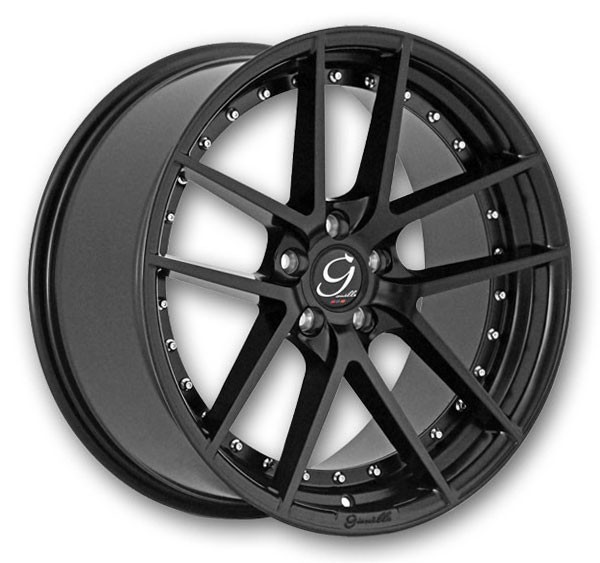Gianelle Wheels Monaco 20x8.5 Black  20mm 66.6mm