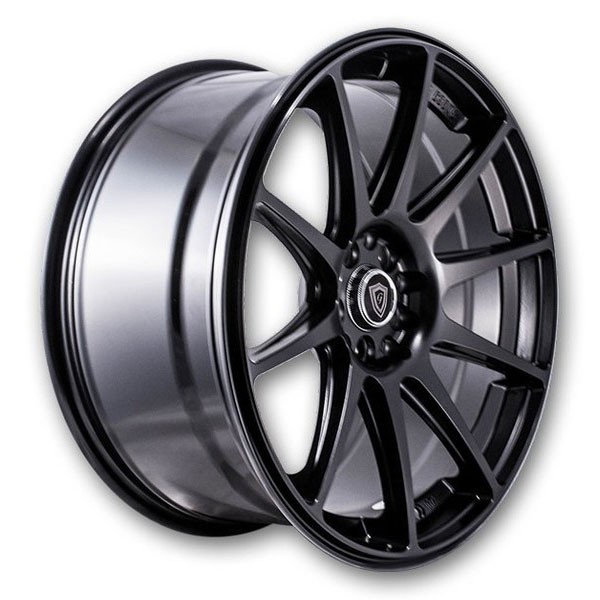 G Line Wheels G0051 18x8.5 Satin Black 5x100/5x114.3 +35mm 73.1mm
