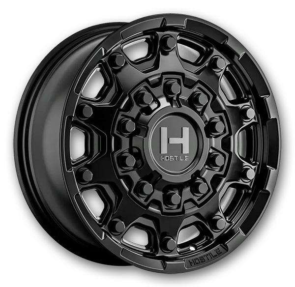 Hostile Wheels H134 Condor 6lug 20x9.5 Asphalt 6x135/6x139.7 +12mm 100.3mm