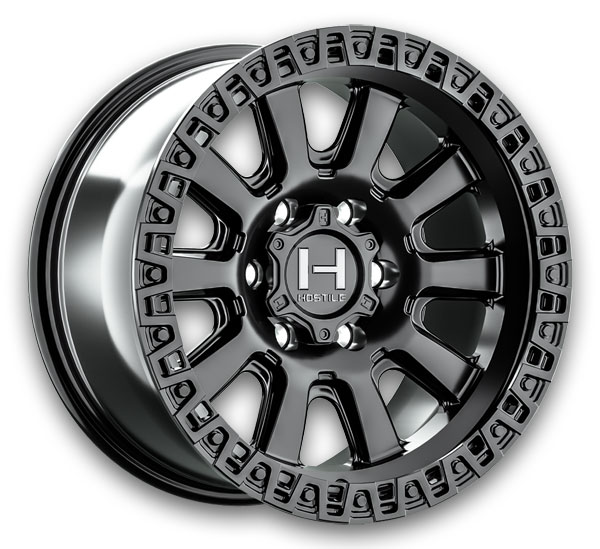 Hostile Wheels H138 Crawler 20x9 Asphalt 6x139.7 +1mm 106.1mm