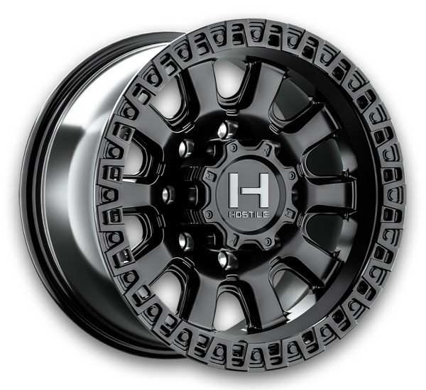 Hostile Wheels H138 Crawler 18x9 Asphalt 8x180 +12mm 125.2mm