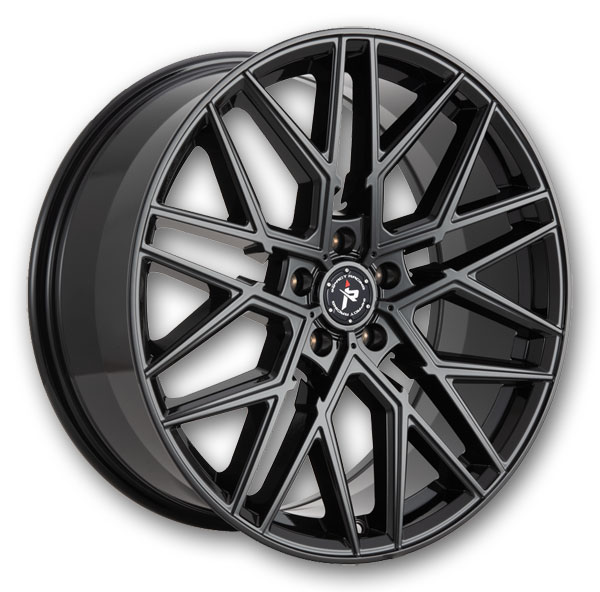 Impact Racing Wheels 602 20x8.5 Gloss Black 5x114.3 +35mm 73.1mm