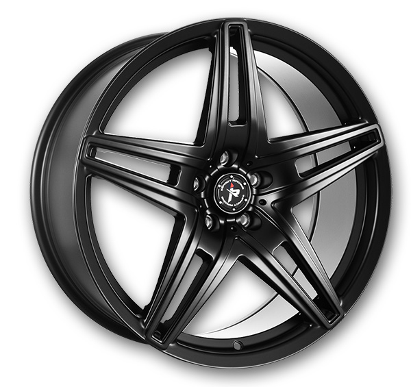 Impact Racing Wheels 604 17x7.5 Gloss Black 5x114.3 +35mm 73.1mm