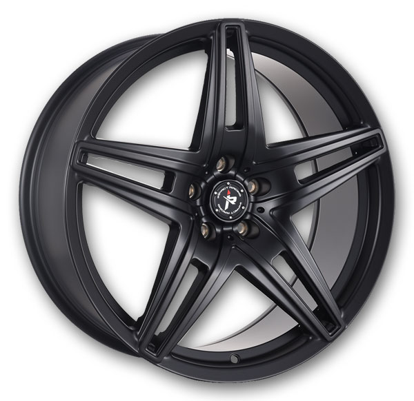 Impact Racing Wheels 604 20x8.5 Satin Black 5x114.3 +35mm 73.1mm
