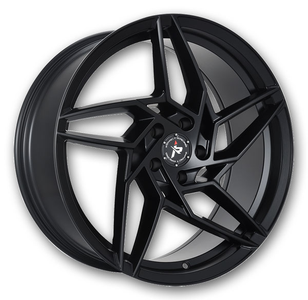 Impact Racing Wheels 605 20x8.5 Satin Black 5x112 +35mm 73.1mm