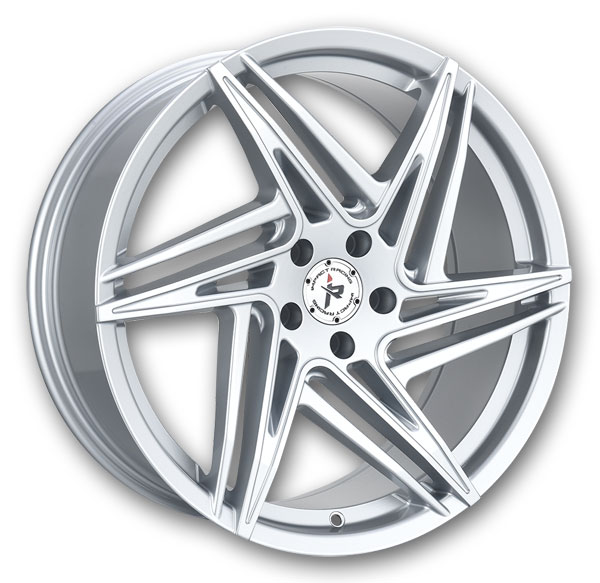 Impact Racing Wheels 606 20x8.5 Silver 5x114.3 +35mm 73.1mm