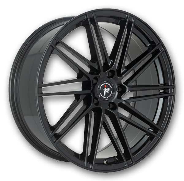 Impact Racing Wheels 609 18x8 Gloss Black 5x114.3 +40mm 73.1mm