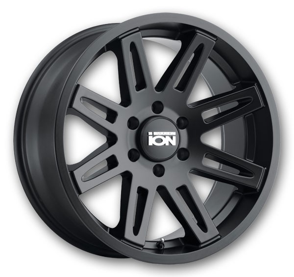 Ion Wheels 142 18x9 Matte Black 6x139.7 +0mm 106mm