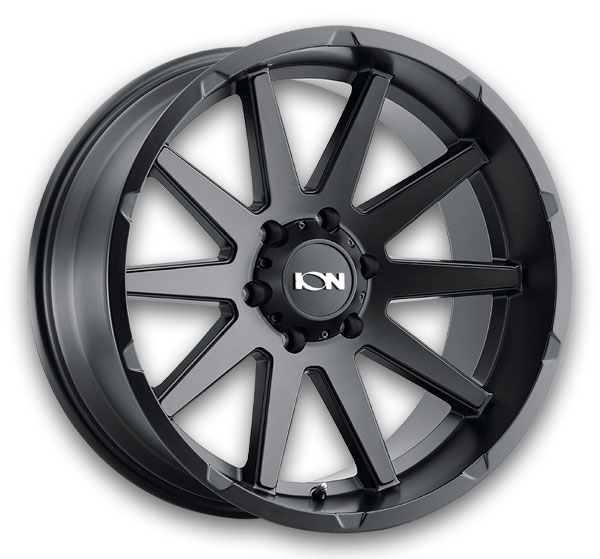 Ion Wheels 143 18x9 Matte Black 6x135 +25mm 87.1mm