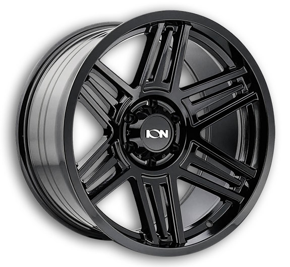 ION Wheels 147 17x9 Gloss Black 6x139.7 +0mm 106mm
