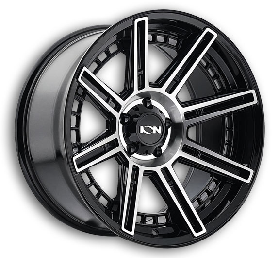 ION Wheels 149 20x9 Black Machined 6x139.7 -12mm 106.1mm