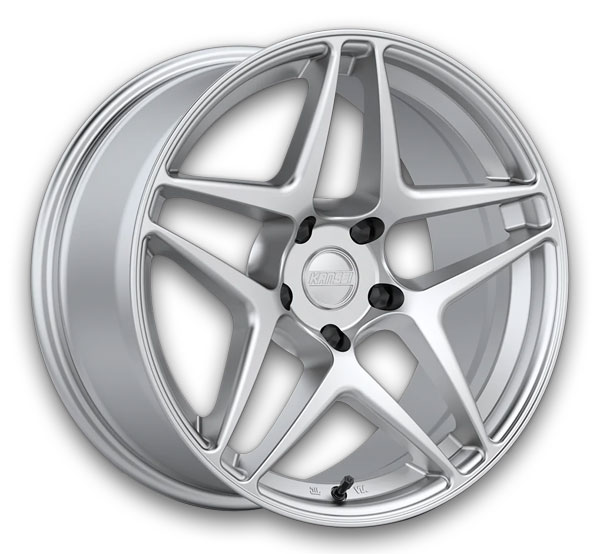 Kansei Wheel Wheels Astro 18x9 Hyper Silver 5x120 +22mm 72.56mm