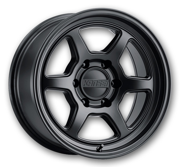 Kansei Wheel Wheels Roku 17x8.5 Matte Black 6x139.7 0mm 106.1mm