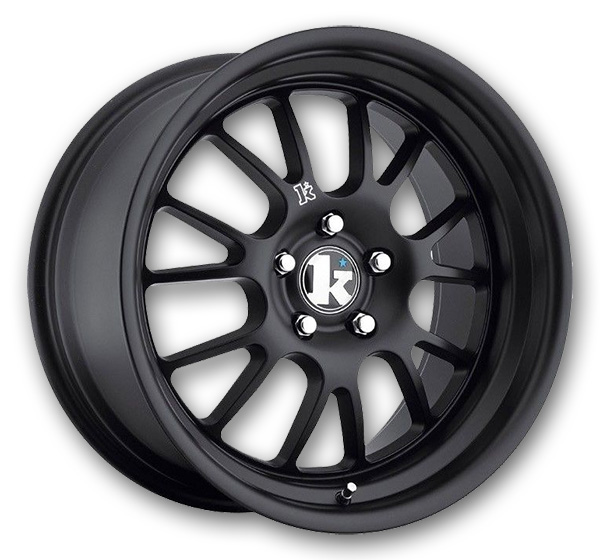 Klutch Wheels SL14 18x8.5 Matte Black 5x114.3 +35mm 73.1mm
