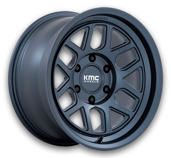 KMC Wheels Mesa Forged Monoblock 17x8.5 Metallic Blue 6x139.7 -10mm 106.1mm