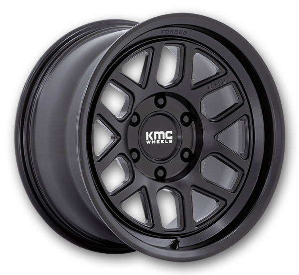 KMC Wheels Mesa Forged Monoblock   17x8.5 Satin Black 6x139.7 -10mm 106.1mm