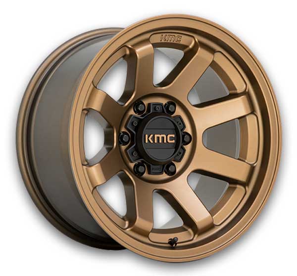 KMC Wheels Trail 17x8.5 Matte Bronze 6x120 +0mm 66.9mm