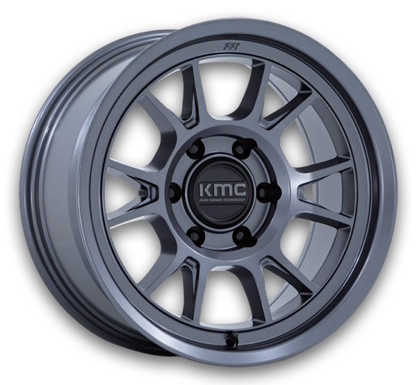 KMC Wheels Range 17x8.5 Matte Anthracite 5x127 -10mm 71.5mm