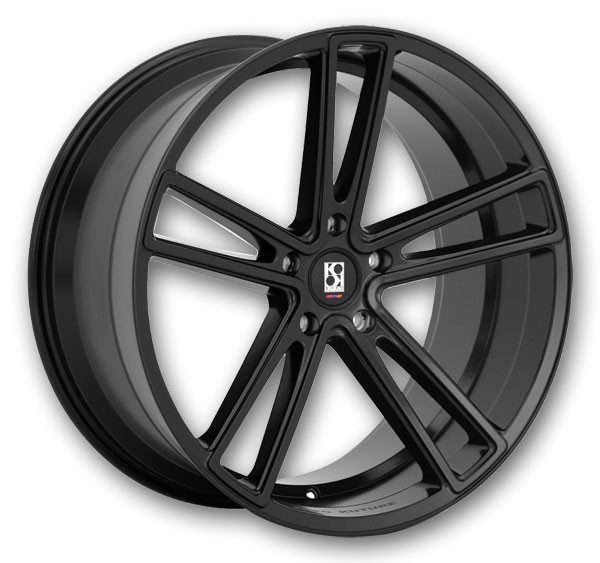 Koko Kuture Wheels Massa 5 20x8.5 Black 5x120 20mm 72.56mm