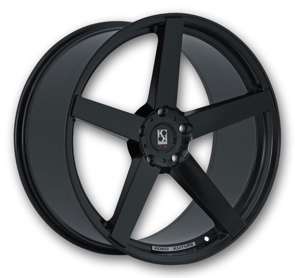 Koko Kuture Wheels Sardinia 5 20x8.5 Gloss Black 5x120 20mm 72.6mm