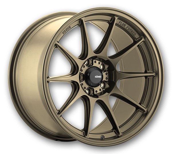 Konig Wheels Dekagram 15x8 Gloss Bronze 4x100 +25mm 73.1mm
