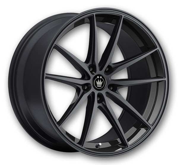 Konig Wheels Oversteer 20x9.5 Gloss Black 5x114.3 +25mm 73.1mm