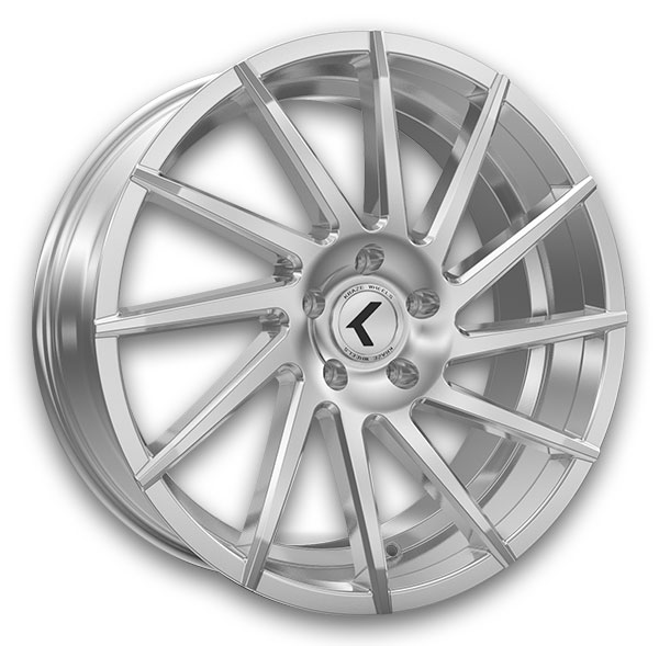 Kraze Wheels KR181 Spinner 18x8 Chrome 5x114.3 +40mm 74.1mm