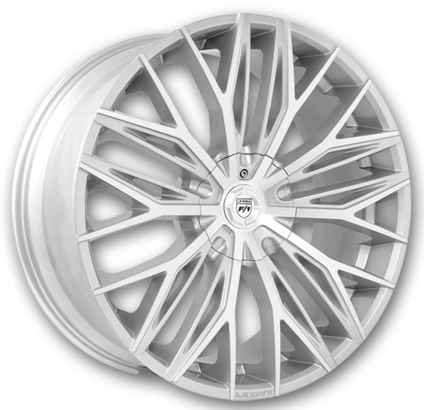 Lexani Wheels Aries HD 26x10 Silver with machine face  0mm 74.1mm