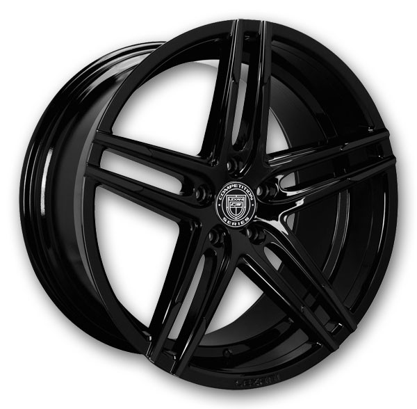 Lexani Wheels Bremen 20x10 Full Gloss Black  +15mm 74.1mm
