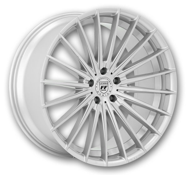 Lexani Wheels Ressa 22x9 Silver  +15mm 74.1mm