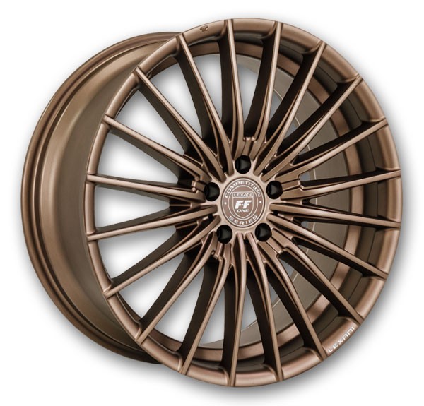 Lexani Wheels Ressa 20x10.5 Satin Bronze  +15mm 74.1mm
