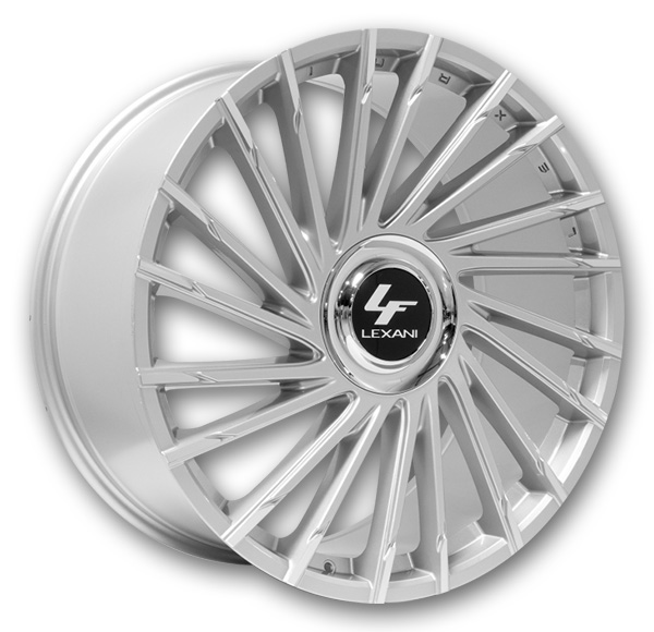 Lexani Wheels Wraith-XL 28x10 Full Chrome 6x139.7 +22mm 74.1mm