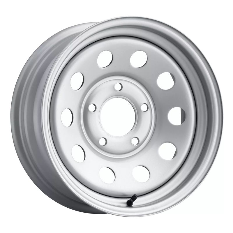 Liquid Metal Wheels Mod Trailer - Steel 13x4.5 Silver 5x114.3 0mm 81mm