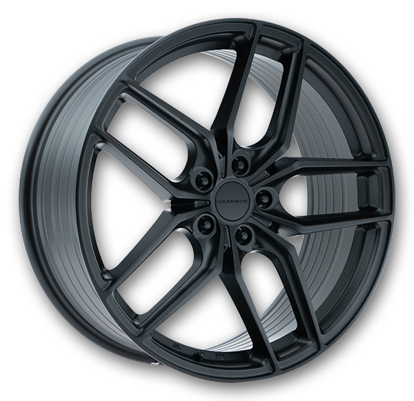 Liquid Metal Wheels Rotary 20x8.5 Satin Black 5x120 +40mm 73.1mm