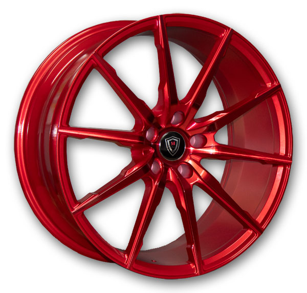 Marquee Wheels M1035 20x10.5 Candy Red 5x112 +40mm 66.56mm